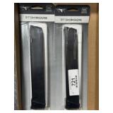 2 Glock 33rd. Magazines - G17 / 19 / 26 - NEW
