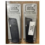 2 Glock 13rd. Magazines - G21 - 45 Acp. - NEW