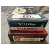 300 Winchester Magnum Ammo - 40rds.