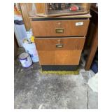2 Drawer Locking Cabinet with Key