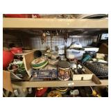 Large Shelf of Tools & Misc.