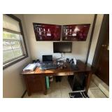 Computer, Desk, 3 TV / Computer Monitors & Misc.