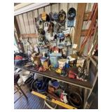 Large Lot of Tools & Misc Garage Items