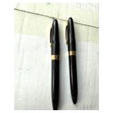2 Vintage W.A. Sheaffer Fountain Pens