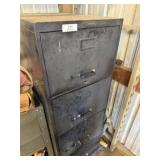 File Cabinet of Ratchet Straps & Misc.
