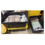 2 Totes of Assorted Bedding