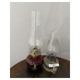 2 Oil Finger Lamps