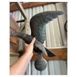 Antique Trunk & Copper Eagle