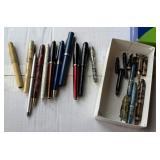 Box of Pens & Parts