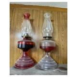 2 Kerosene Lamps