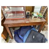 Table with Remaining Contents