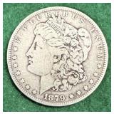 1879 Silver Morgan Dollar