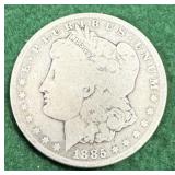1885 Silver Morgan Dollar