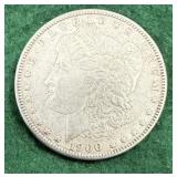 1900 Silver Morgan Dollar