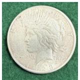 1923 S Silver Peace Dollar