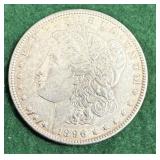 1896 Silver Morgan Dollar