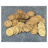 50 Silver Mercury Dimes