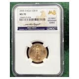 2005 Gold Eagle $10