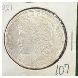 1921 Silver Morgan Dollar