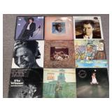 9 Vintage Vinyl LP Record Albums