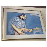 Artist Signed Stylized Depiction of Steve Cropper