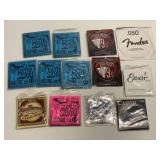 Assortment of Guitar Strings