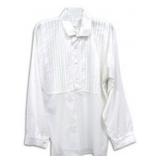 Pleated Front Shirt Size S