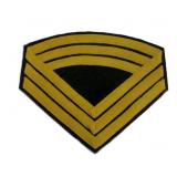 US Sgt. Maj. Yellow - Calvary Chevrons