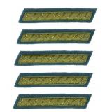 5 Second Lt. Blue - Infantry CS Collar Insignia