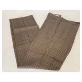 Civilian Trouser Mix Color TAN PLAID Size 40