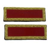 2nd. Lt Artillery Union Shoulder Straps