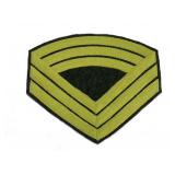 CS Sgt. Maj. Yellow - Calvary Chevrons