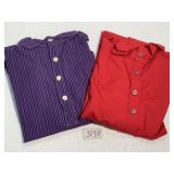 2 Child Print Shirts Size 14