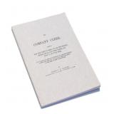 Company Clerk Book