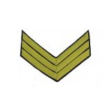CS Sgt. Yellow - Calvary Chevrons