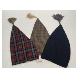 3 Sleeping Caps Mix Colors Size S