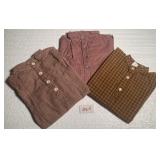 3 Child Print Shirts Size 8