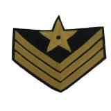 US Ord. Sgt. Yellow - Calvary Chevrons
