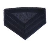 CS Q.M. Sgt. Co. Black - Militia Chevrons