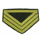 CS Q.M. Sgt. Co. Yellow - CAV Chevrons
