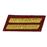 5 First Lt. Red - Artillery  CS Collar Insignia