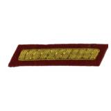 5 Second Lt. Red - Artillery  CS Collar Insignia