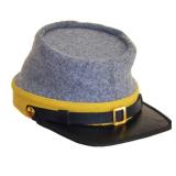 Banded Kepi Grey kep with yellow band Size M