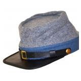 Banded Kepi Grey kepi with blue band Size S