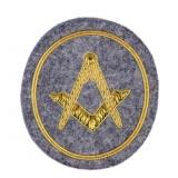 Masonic Emblem Grey