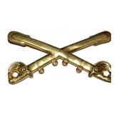 Brass Cavalry Cap Insignia