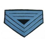 US Q.M. Sgt. Regt. Blue - INF Chevrons