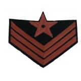 US Ord. Sgt. Red - Artillery Chevrons
