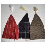 3 Sleeping Caps Mix Colors Size S