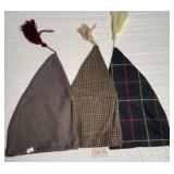 3 Sleeping Caps Mix Colors Size S